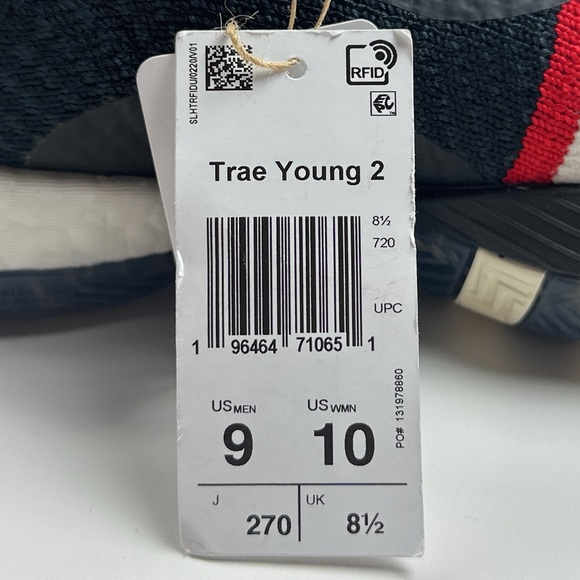 Adidas Trae Young 2 Chinese New Year Mens Red Black Shoes Sneakers IF2163 - Picture 9 of 10